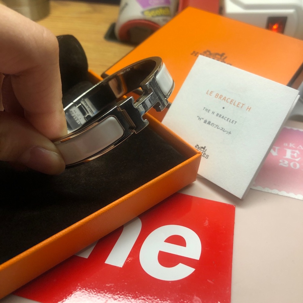 Authentic Hermès Clic H bracelet